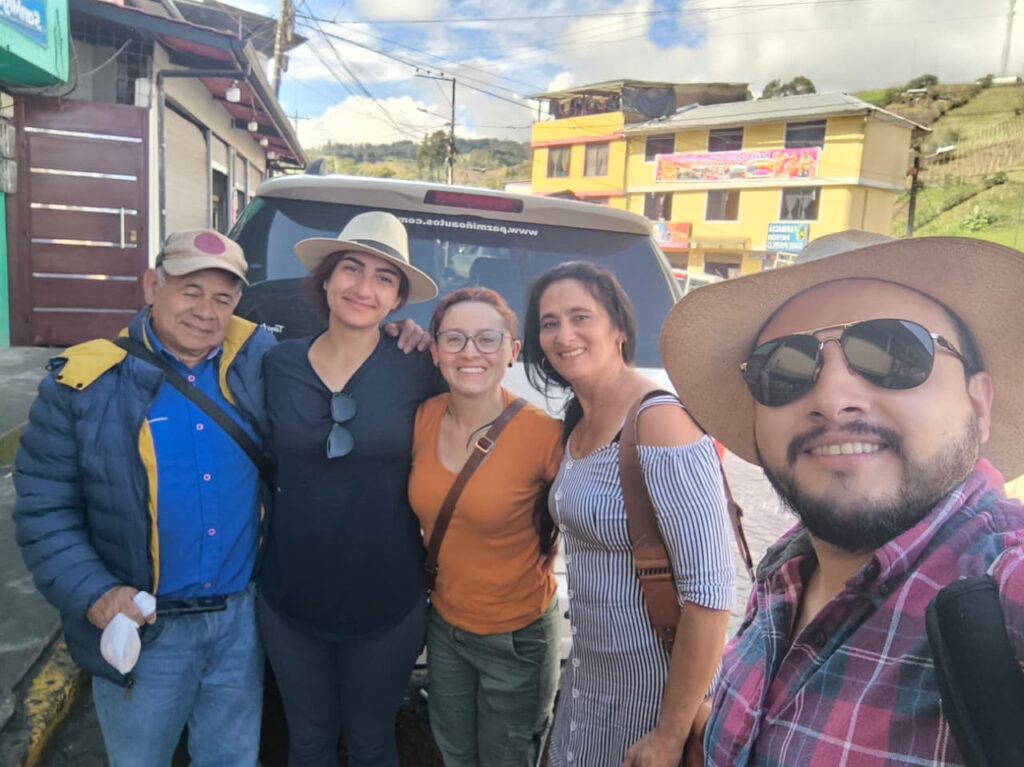 the family that provided me with a place to stay in Ecuador. 